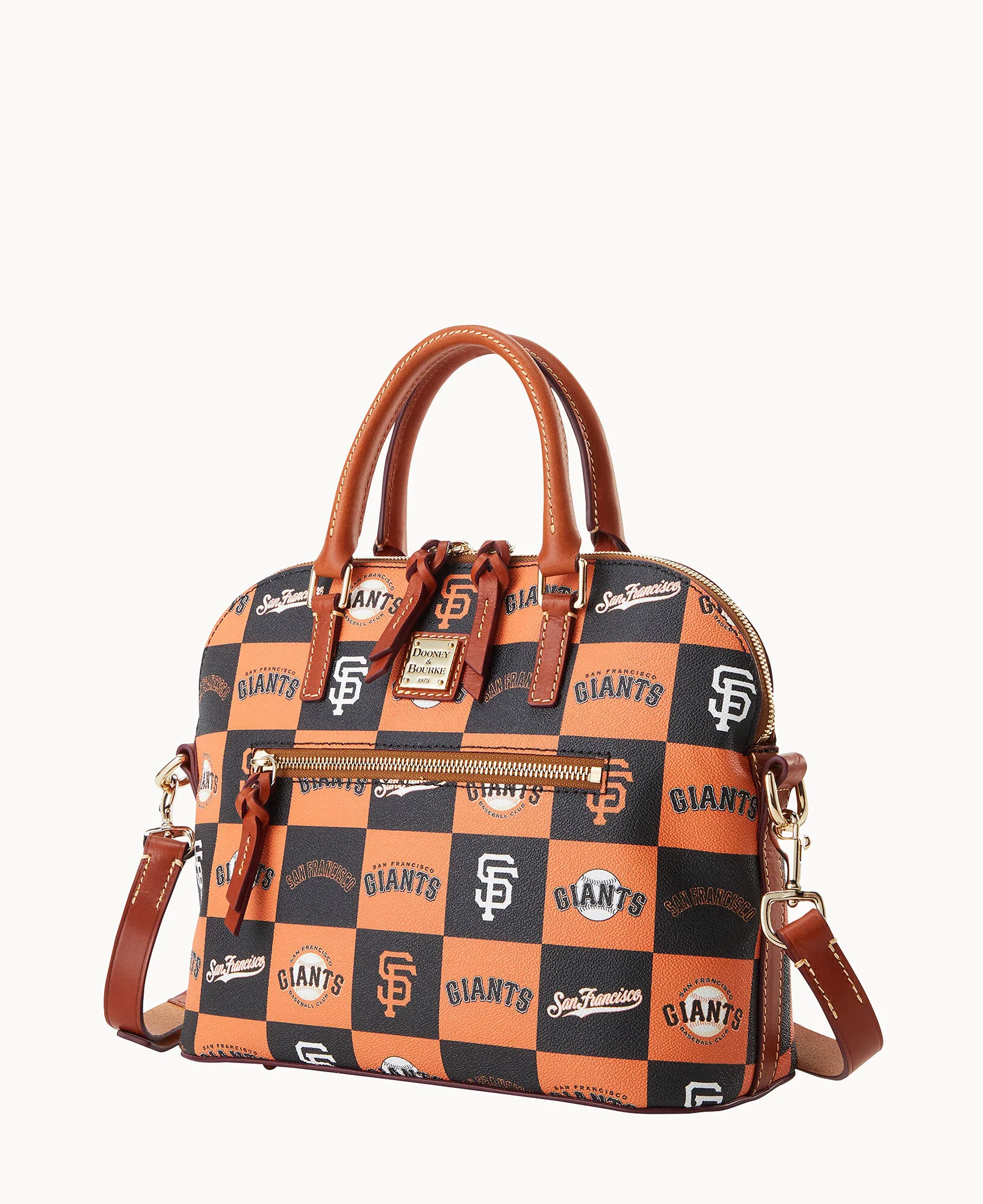 MLB Giants Domed Zip Satchel - Image 2