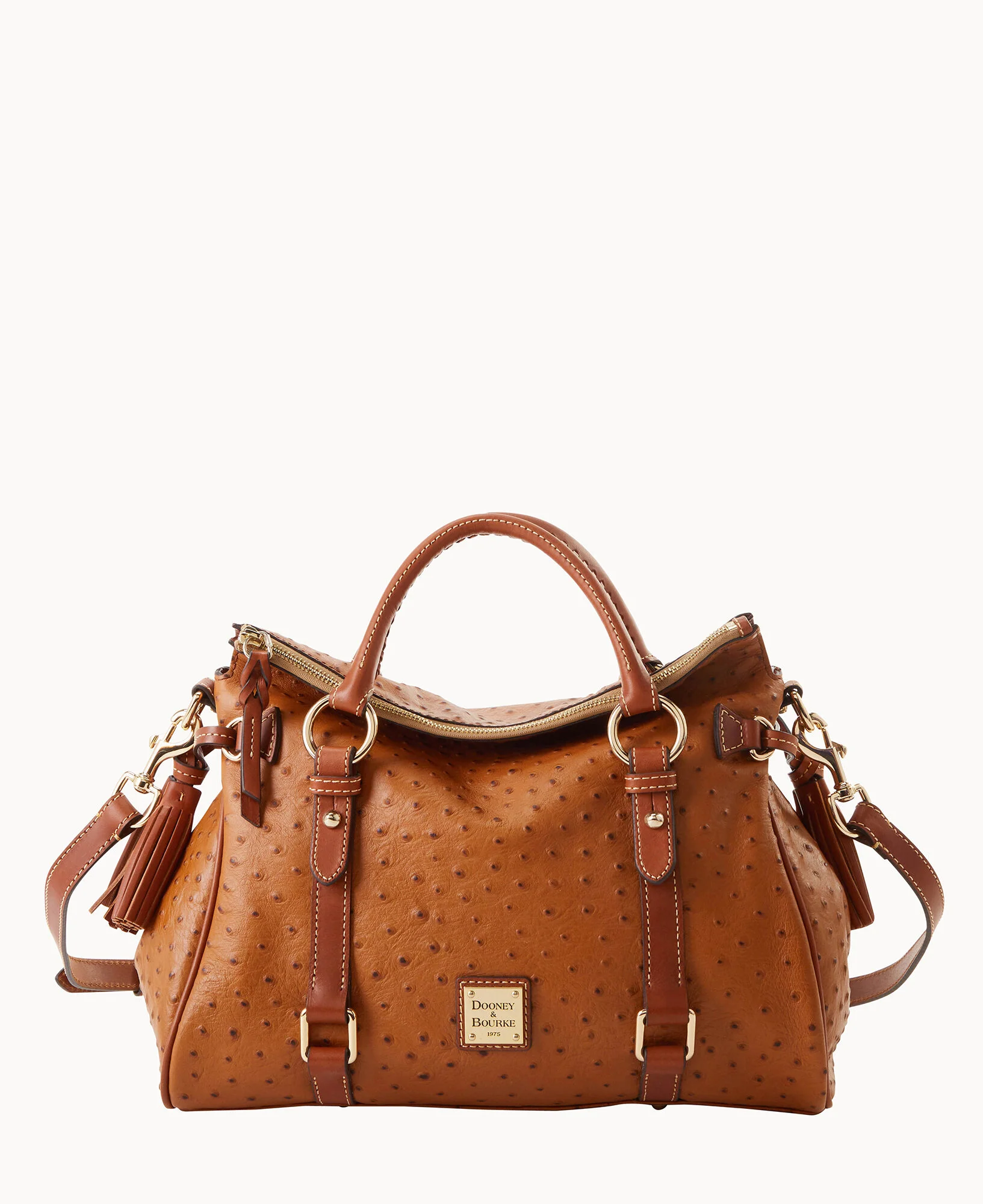 Ostrich Large Satchel - Image 13