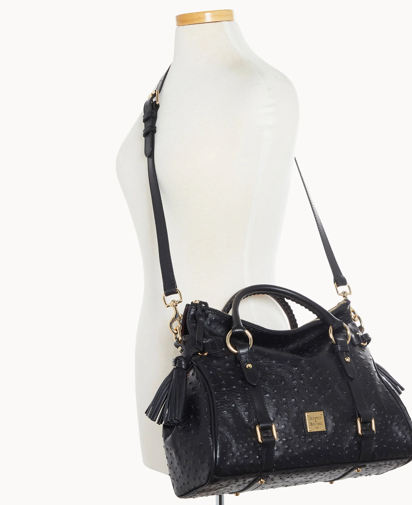 Ostrich Large Satchel - Image 4