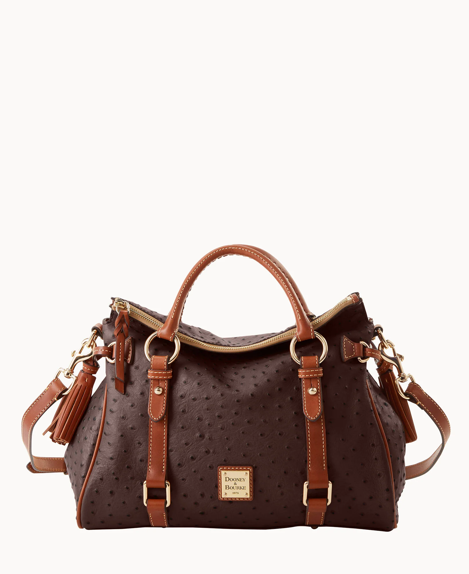 Ostrich Large Satchel - Image 9