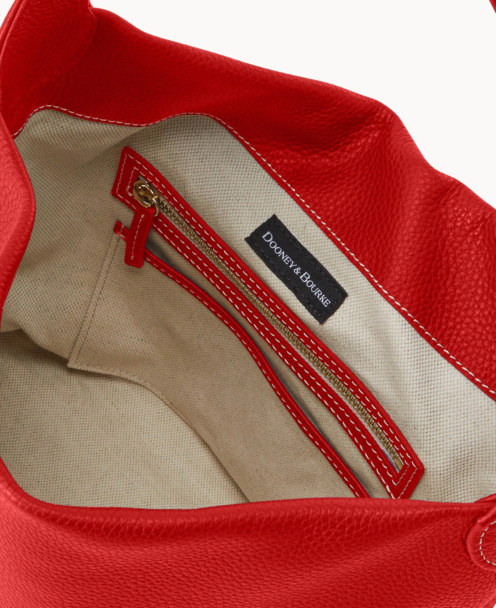 Pebble Grain Small Logo Lock Sac - Image 30