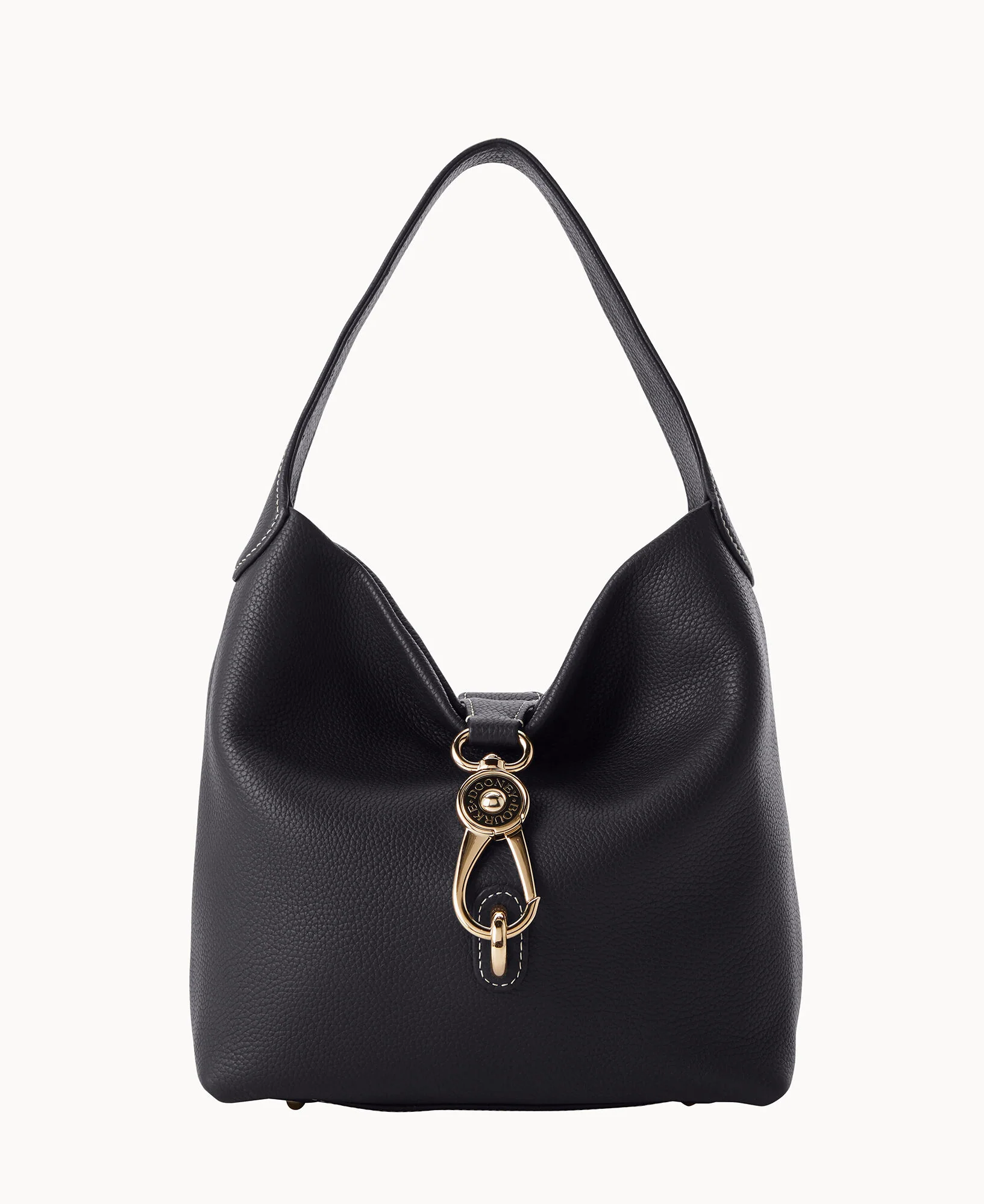 Pebble Grain Small Logo Lock Sac - Image 32