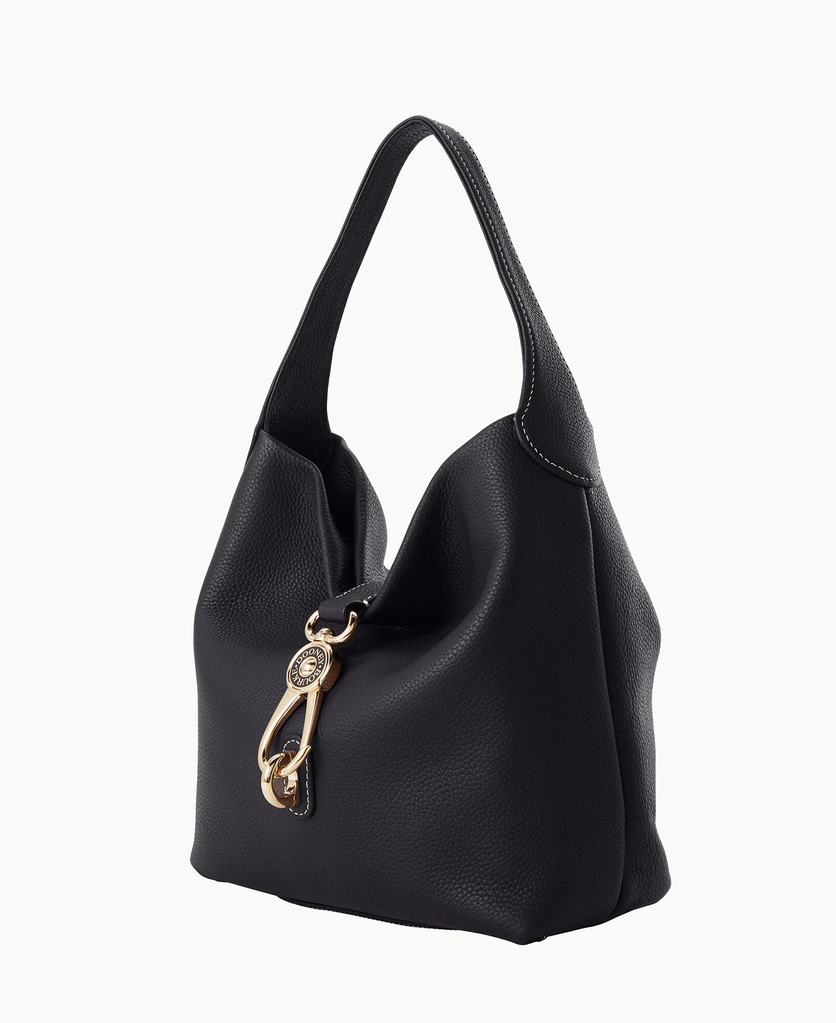 Pebble Grain Small Logo Lock Sac - Image 33