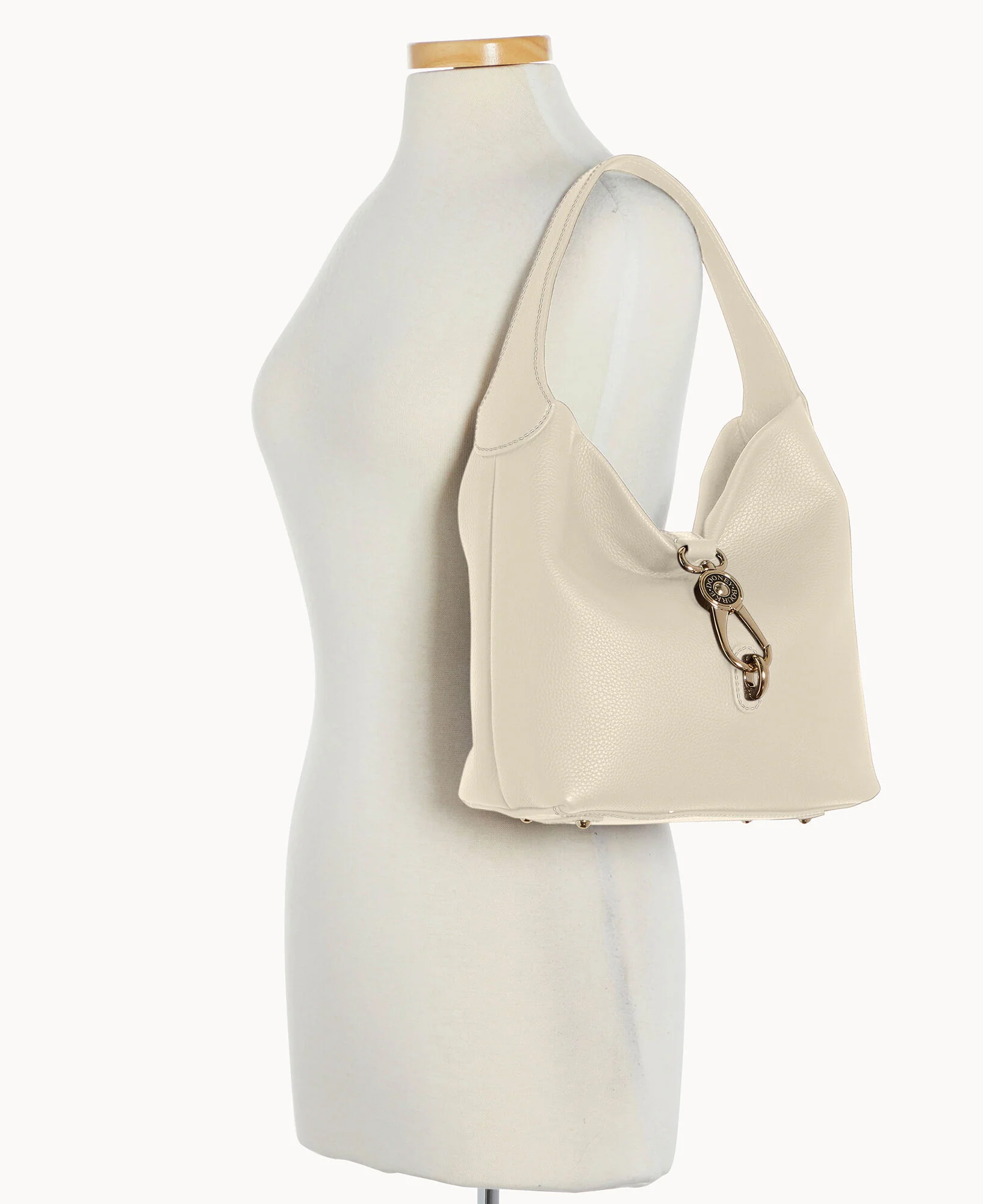 Pebble Grain Small Logo Lock Sac - Image 38
