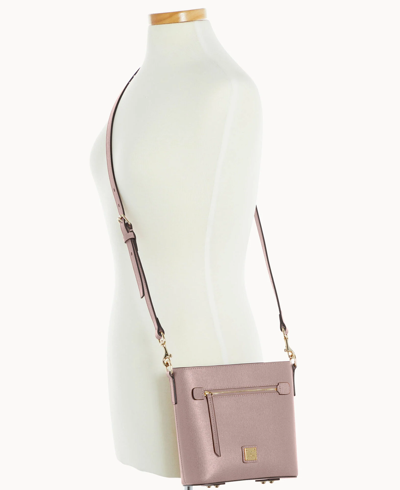 Saffiano Small Zip Crossbody - Image 38
