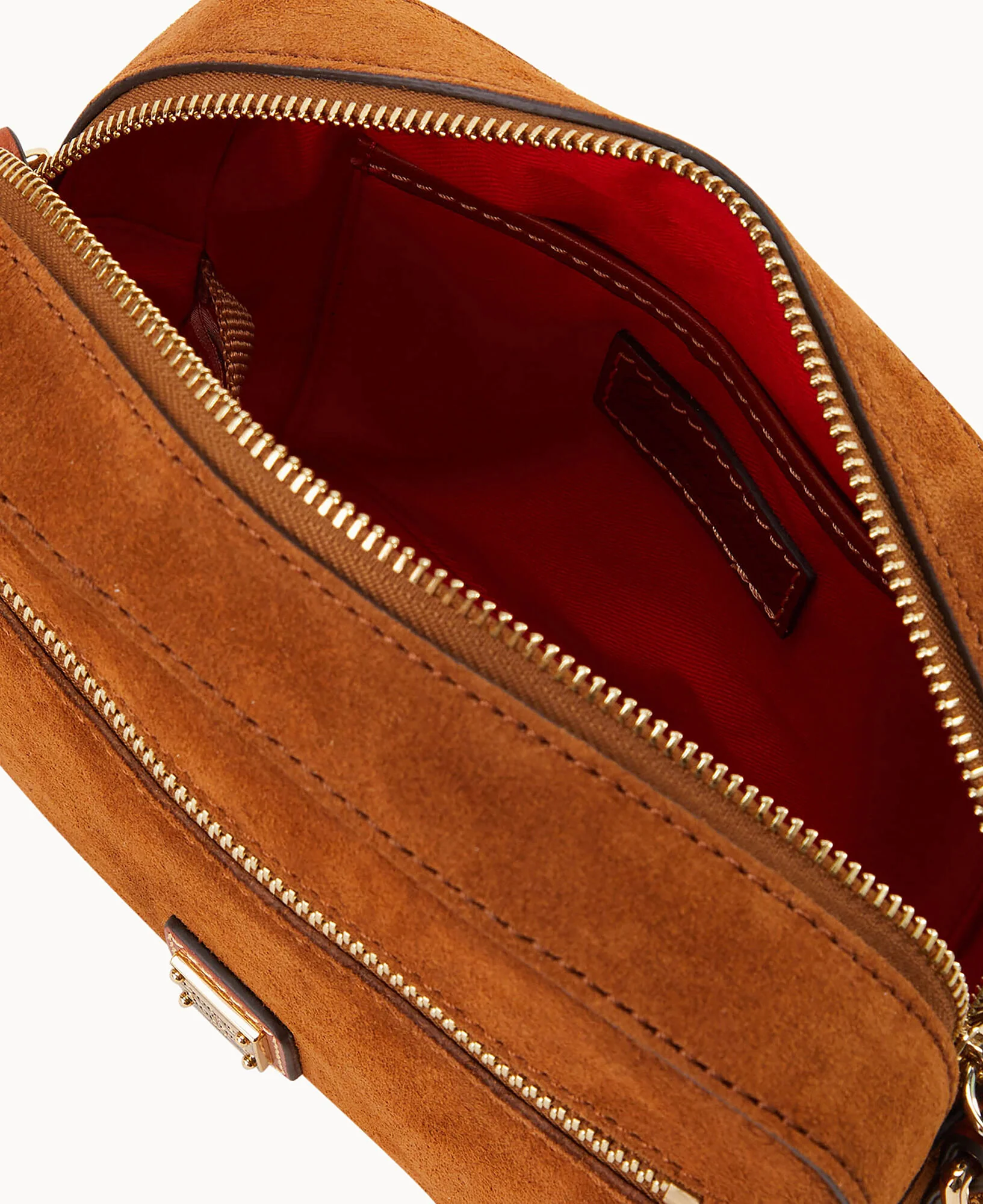 Suede Camera Zip Crossbody - Image 15